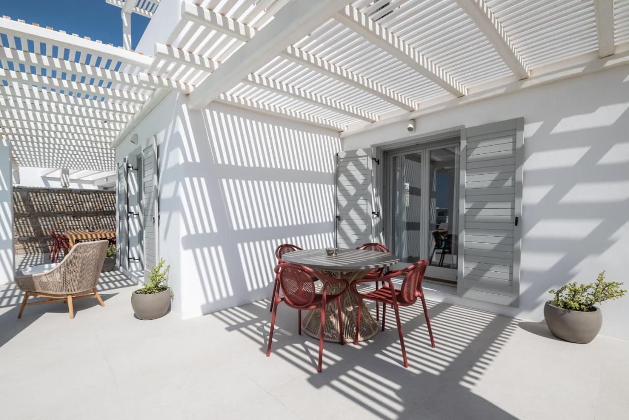 Villa Petra Mare Above Mykonos Town Private Pool Bagian luar foto